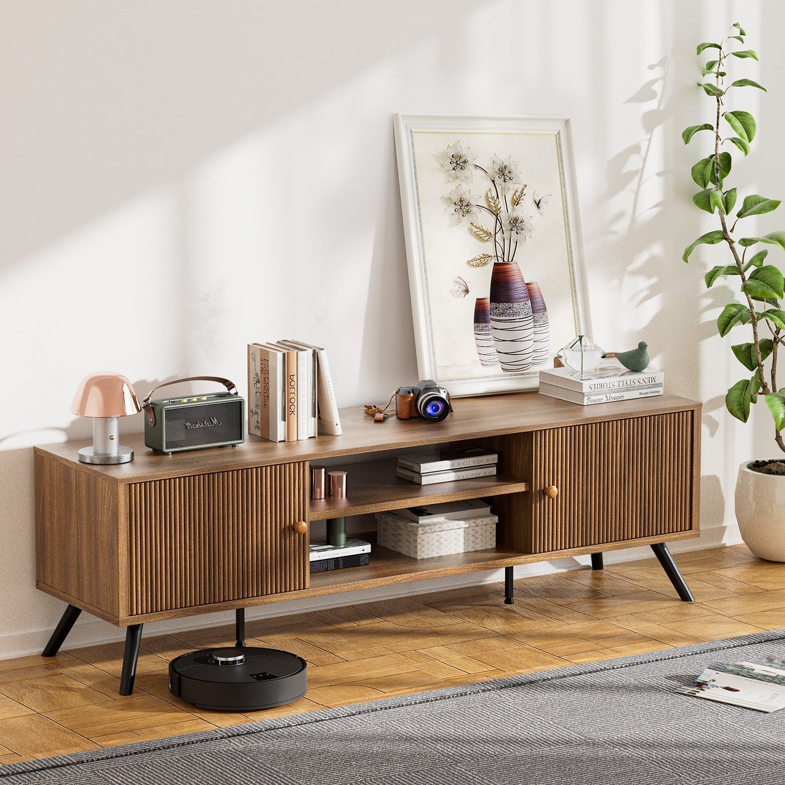 Give Your Room a Fresh Look with the COMHOMA TV Stand