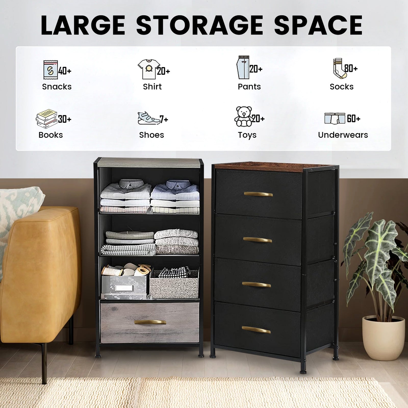 COMHOMA Drawer, Dressers HFD4