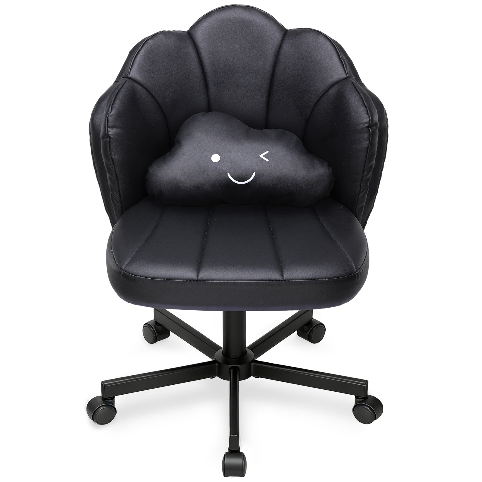 COMHOMA Petal Cute Vanity Chair, Height Adjustable CH718