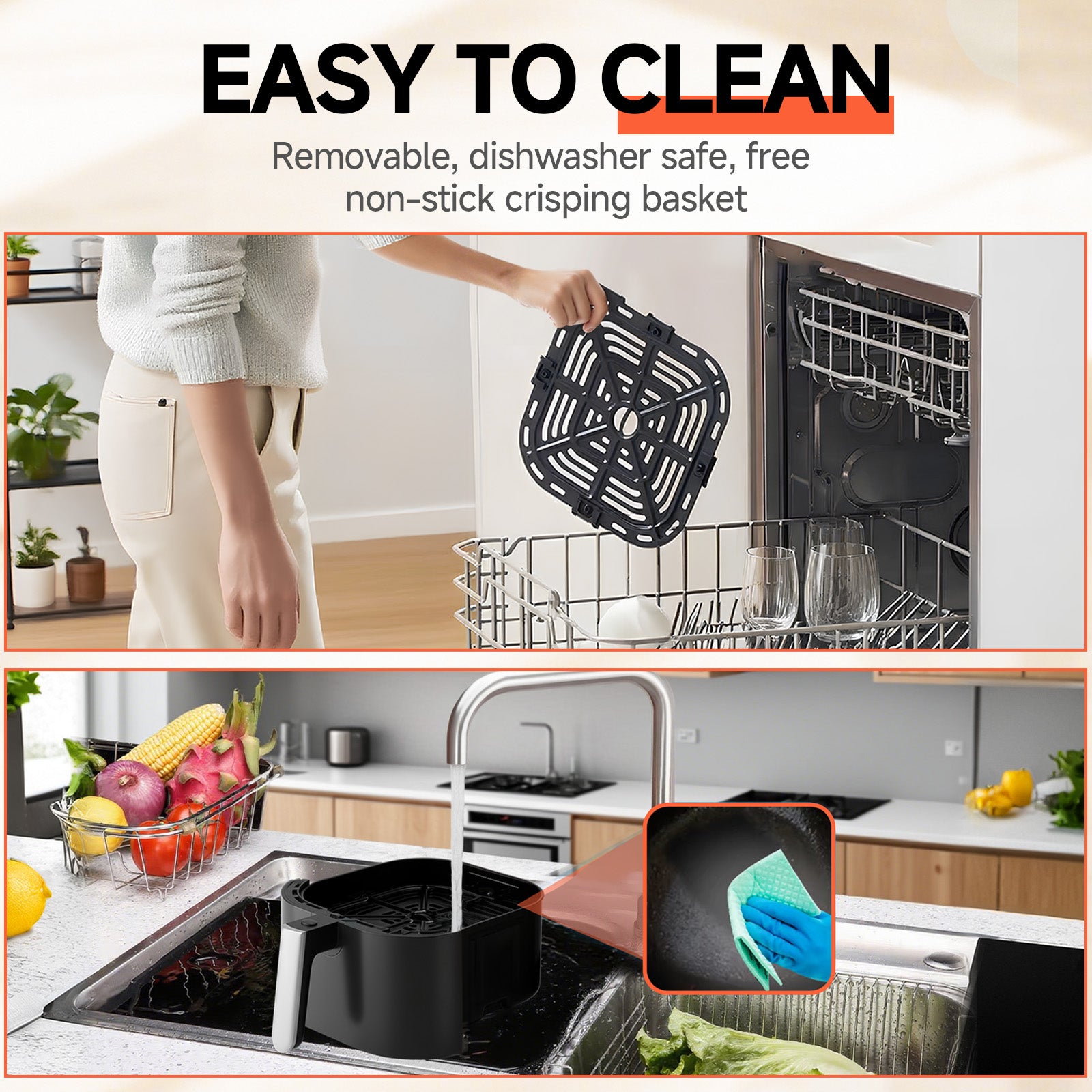 QIDO Air Fryer 8-in-1 with 5 QT Capacity AF01