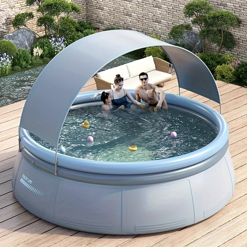 118.11in*25.98in outdoor inflatable swimming pool