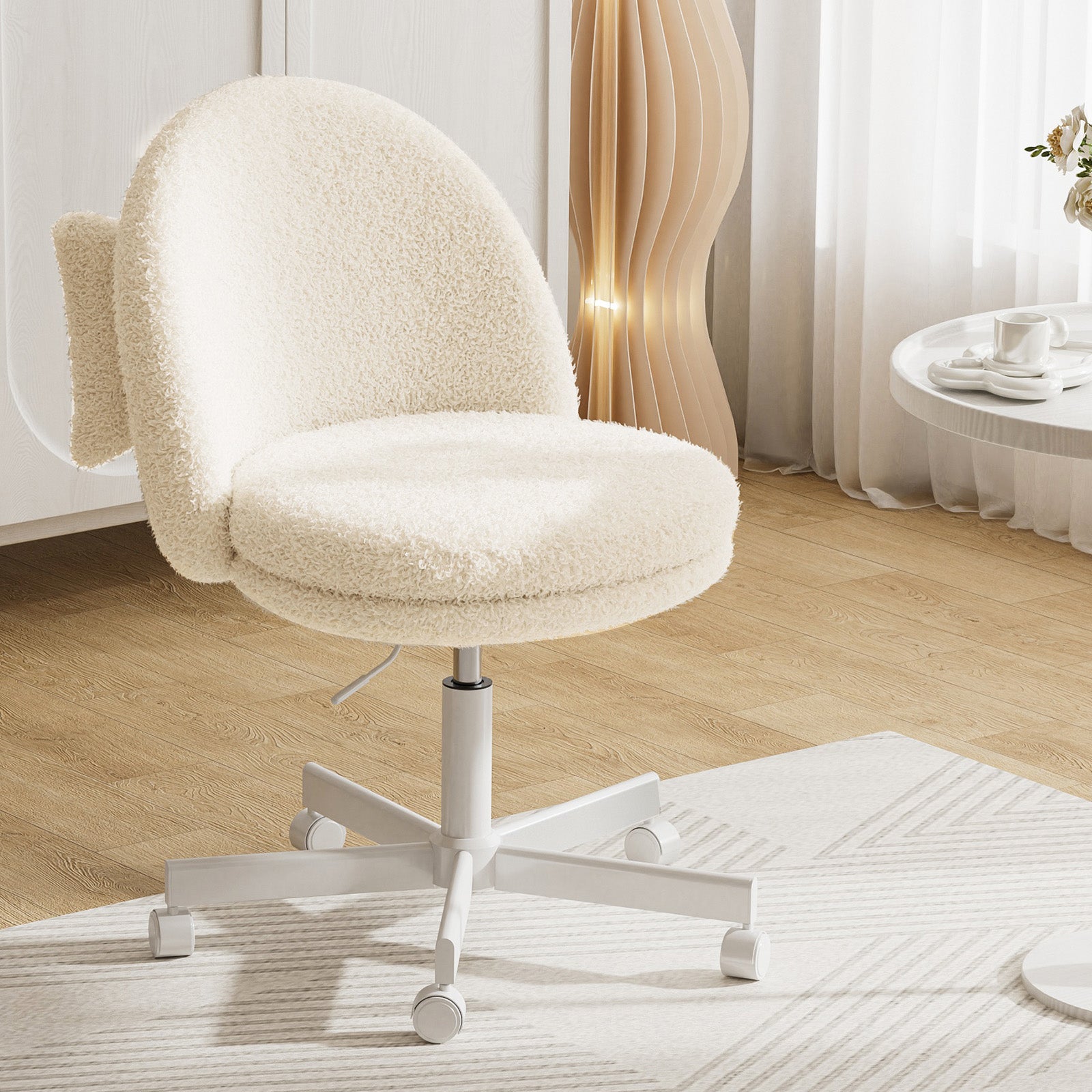 GTPLAYER Small Criss Cross Office Chair, Vanity Chair CH710