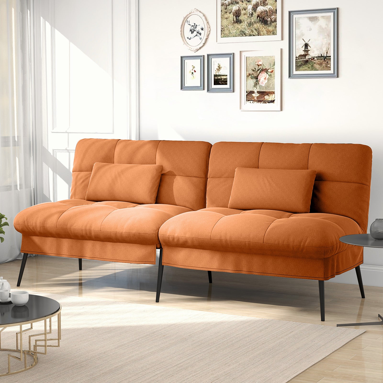Convertible Futon Sofa Bed WMT B001
