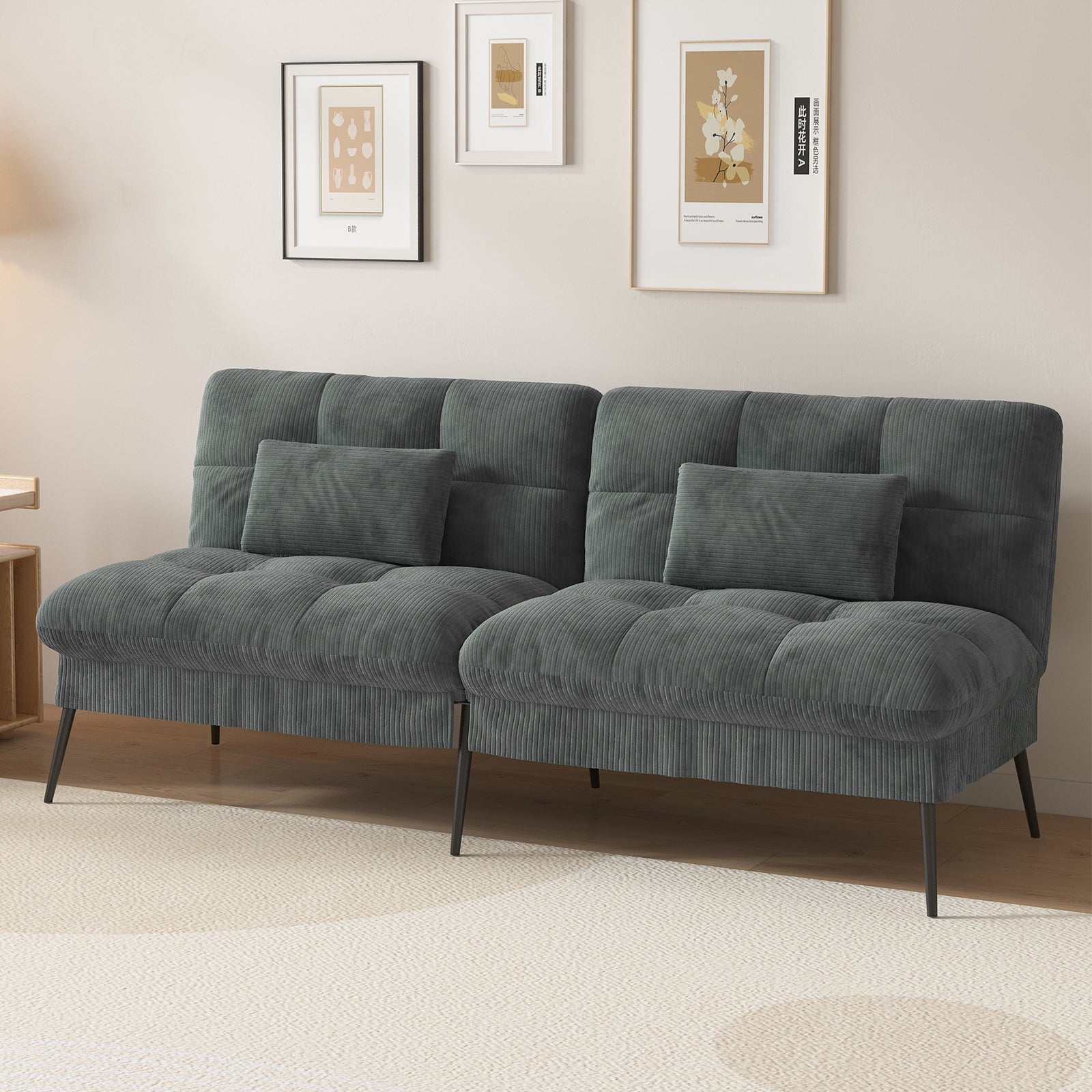 Convertible Futon Sofa Bed WMT B001