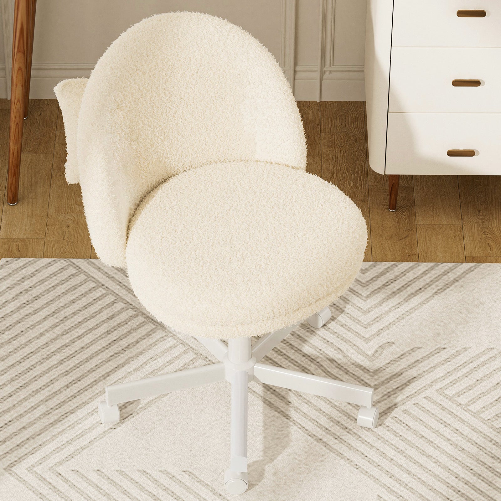 GTPLAYER Small Criss Cross Office Chair, Vanity Chair CH710