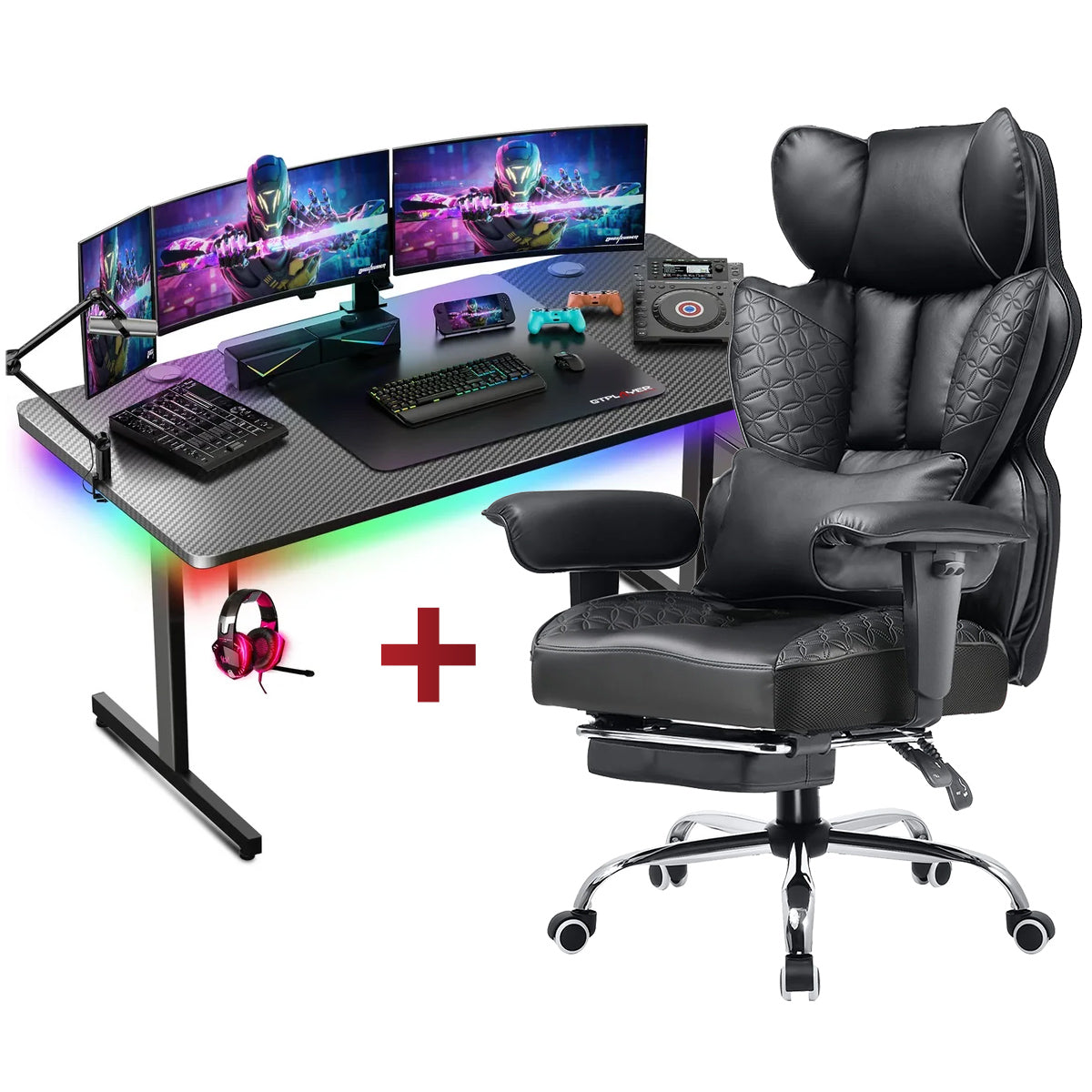 COMHOMA® Office Chair & Desk Bundle CH510-BUNDLE