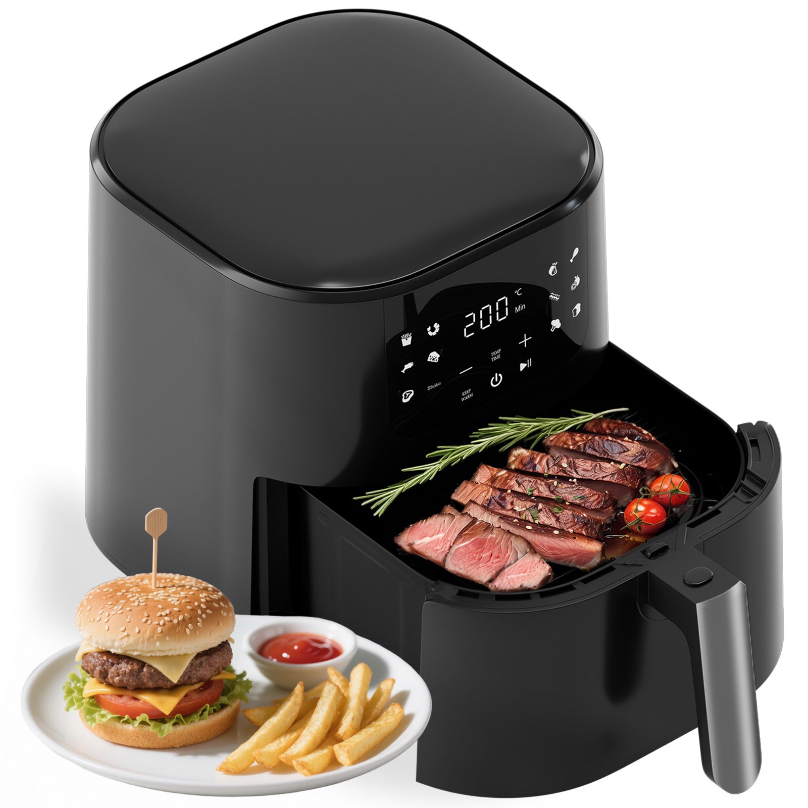 QIDO Air Fryer 8-in-1 with 5 QT Capacity AF01