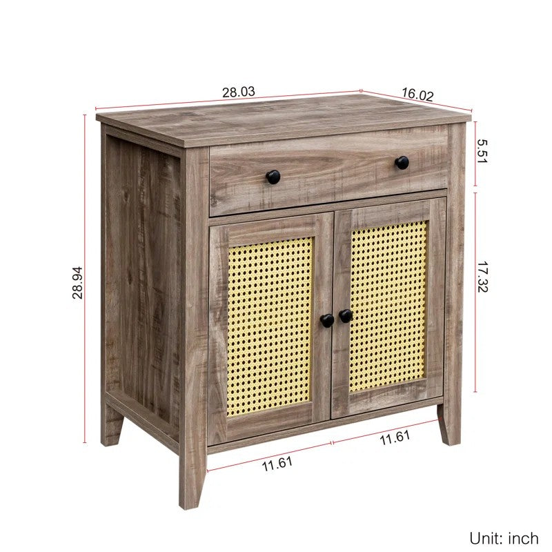 Rattan Storage Cabinet-DX-QC WMT