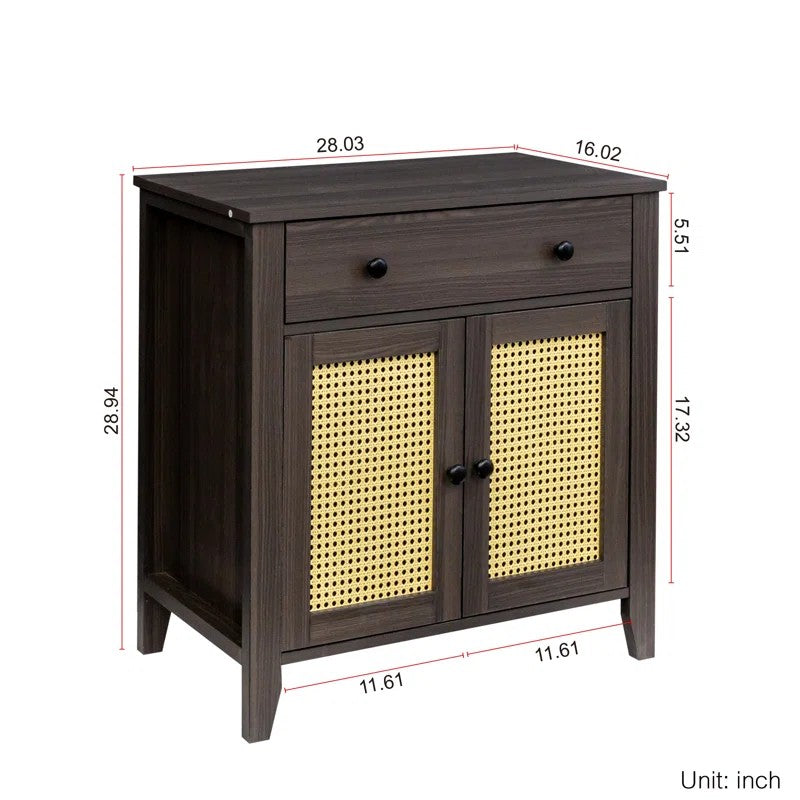 Rattan Storage Cabinet-DX-QC WMT