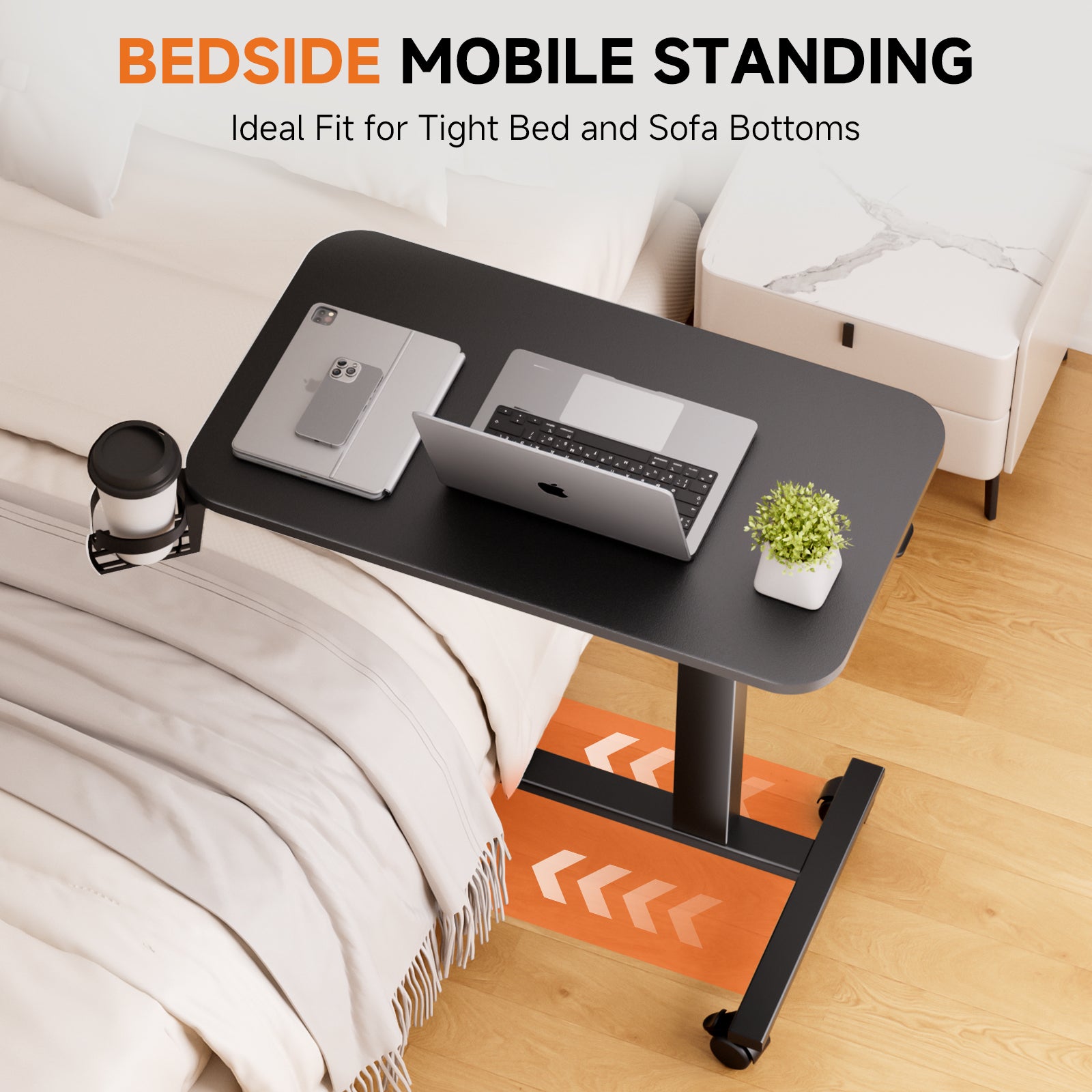 COMHOMA Adjustable Overbed & Sofa Table LT002-CH