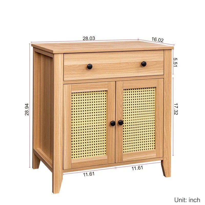 Rattan Storage Cabinet-DX-QC WMT