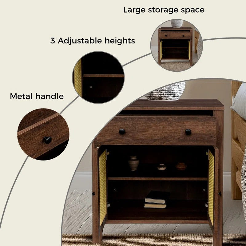 Rattan Storage Cabinet-DX-QC WMT