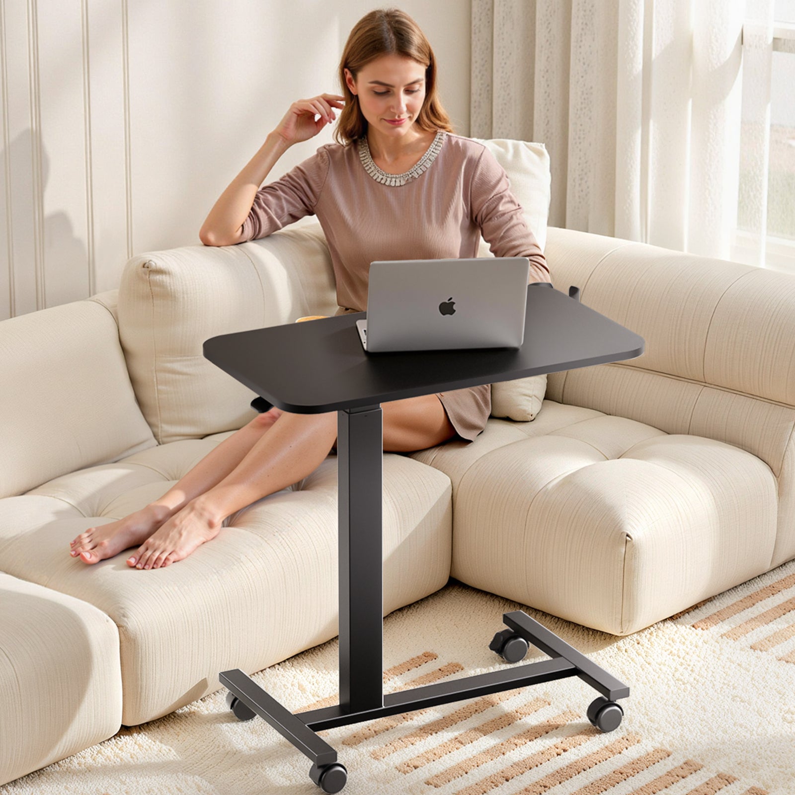 COMHOMA Adjustable Overbed & Sofa Table LT002-CH