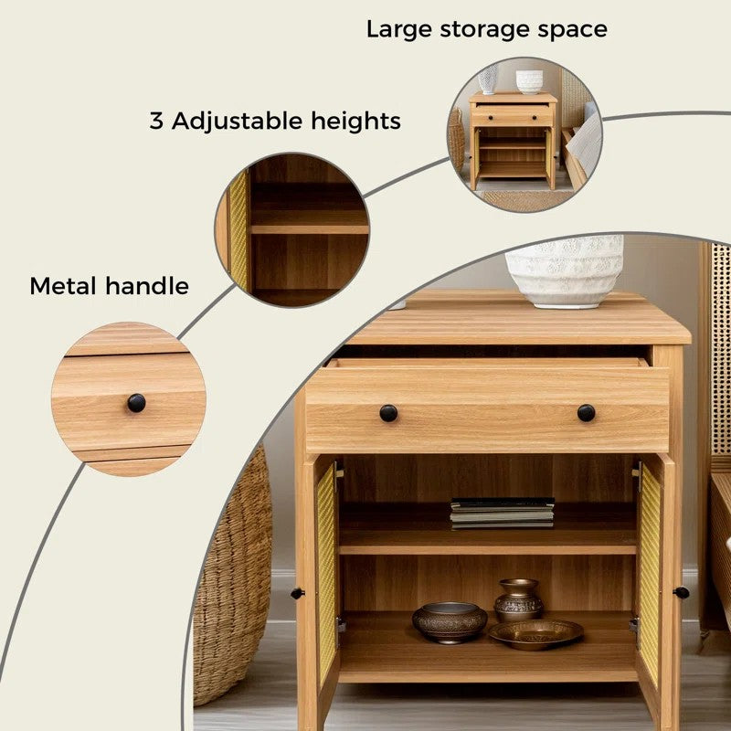 Rattan Storage Cabinet-DX-QC WMT