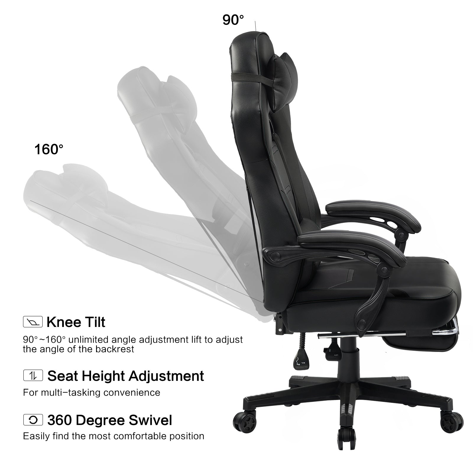 Footrest Series GTF59 - GTRACING