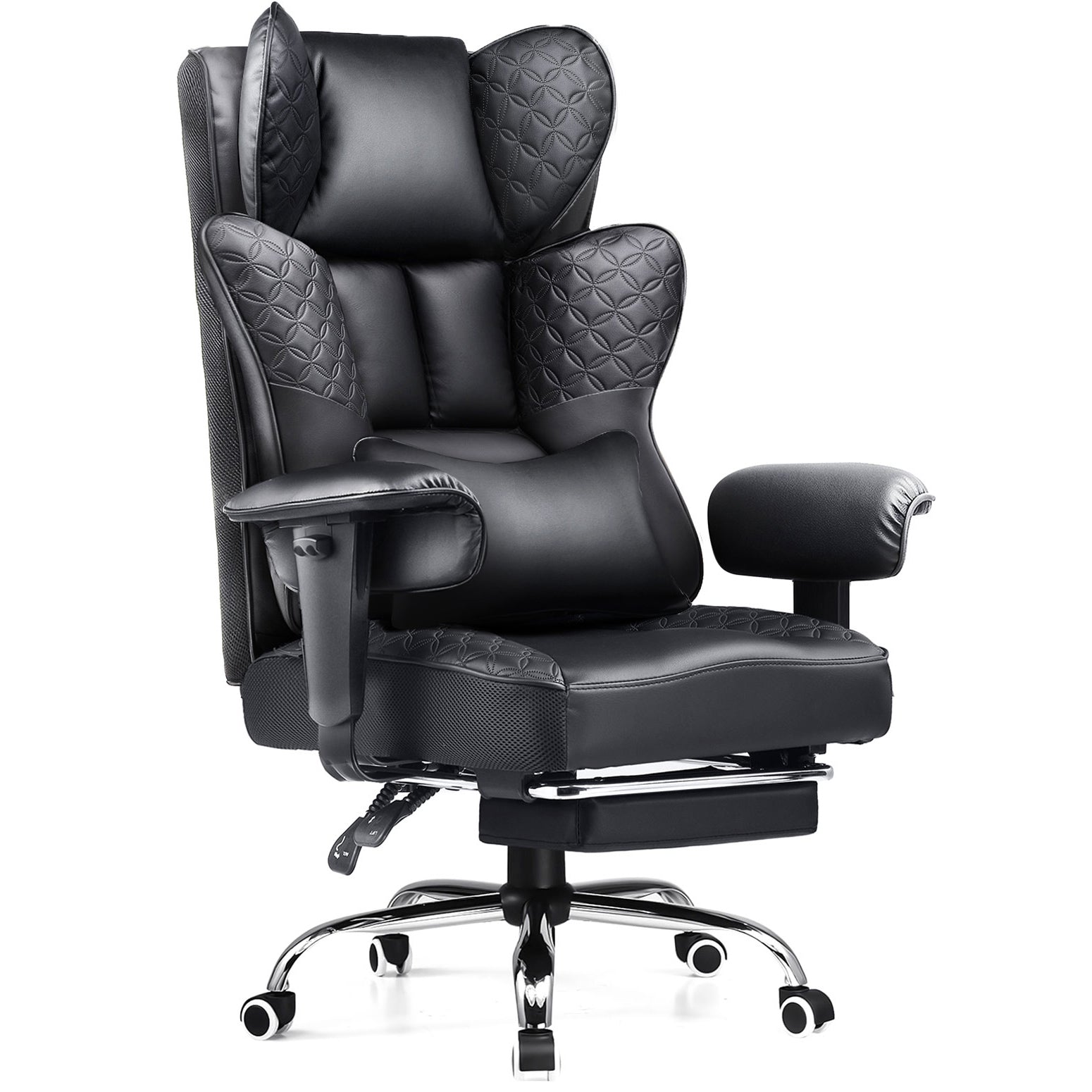 COMHOMA Big Headrest 400LBS Big and Tall Office Chair CH610