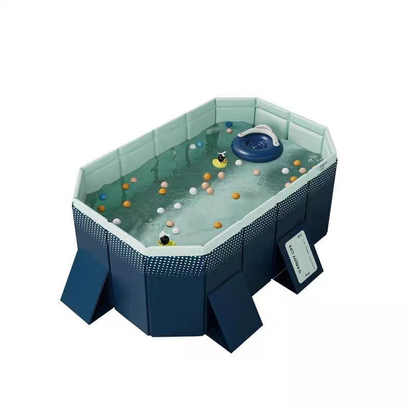 1.8 PVC inflatable folding swimming pool