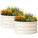 Metal Raised Garden Bed with Gloves Tools OT-GD02