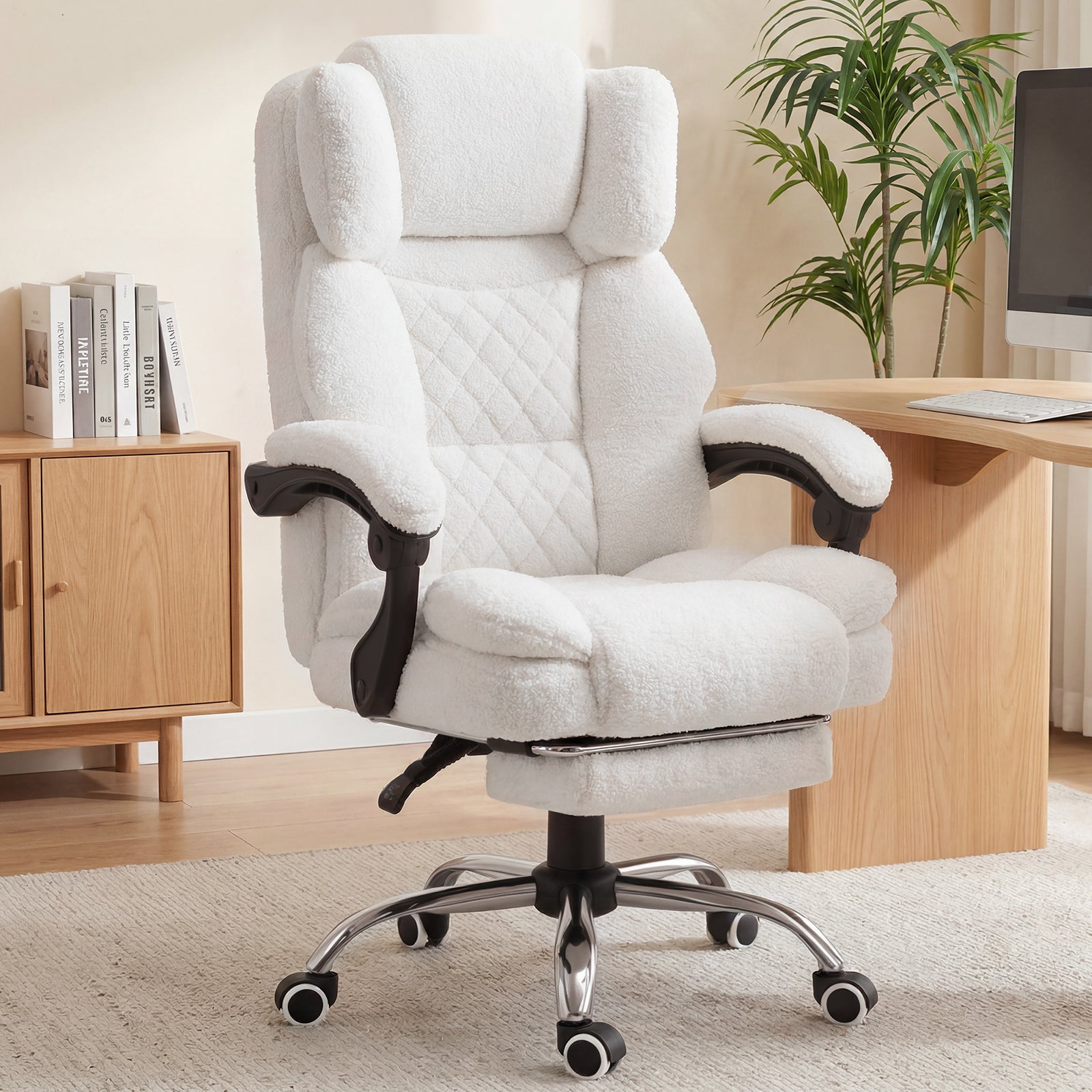 Cloudrest Pro Executive Big and Tall Office Chair with Linkage Armrests 90°-145° CH1001