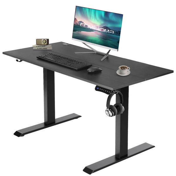 COMHOMA Electric Standing Desk Adjustable Height Desk Motorized Standing Workstation