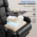 Cloudrest Pro Executive Big and Tall Office Chair with Linkage Armrests 90°-145° CH1001