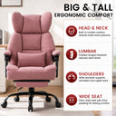 COMHOMA® Big and Tall Ergonomic Office Chair with Linkage Armrest & Wide Seat