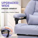COMHOMA® Big and Tall Ergonomic Office Chair with Linkage Armrest & Wide Seat