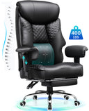 COMHOMA Big and Tall Office Chair 400lbs, 90°-150° Recline CH810