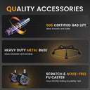 GTPLAYER Gaming Chair with Pocket Spring Cushion & Footrest GT905