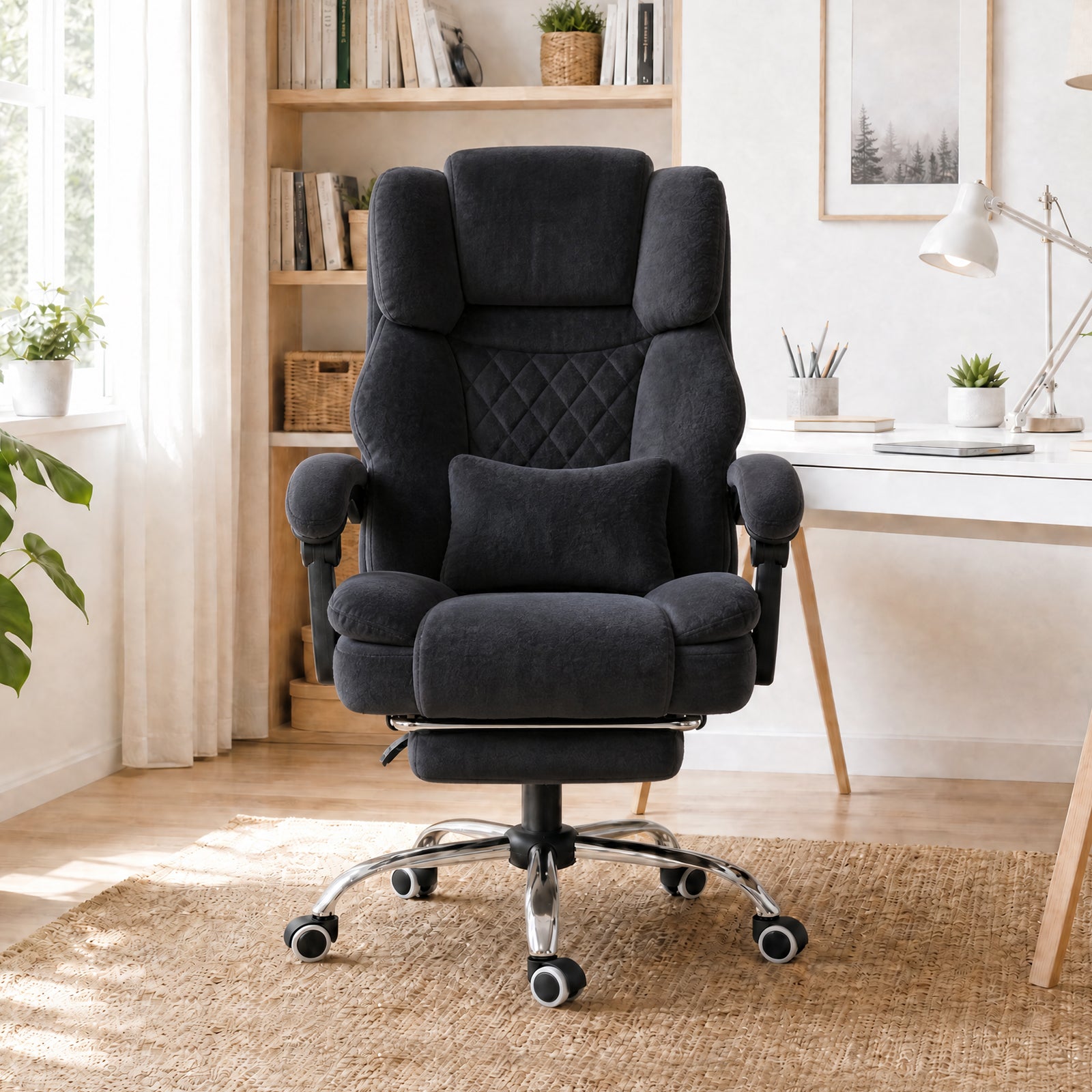 Cloudrest Pro Executive Big and Tall Office Chair with Linkage Armrests 90°-145° CH1001