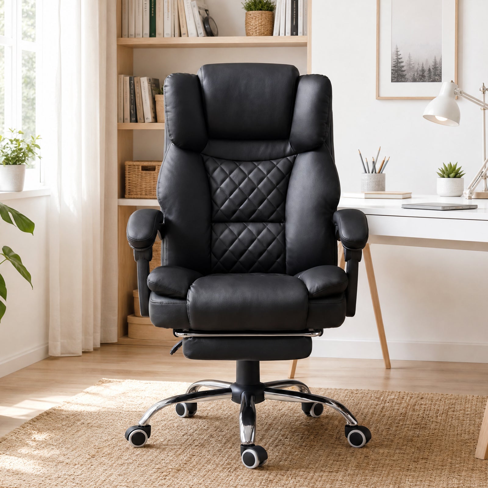 Cloudrest Pro Executive Big and Tall Office Chair with Linkage Armrests 90°-145° CH1001