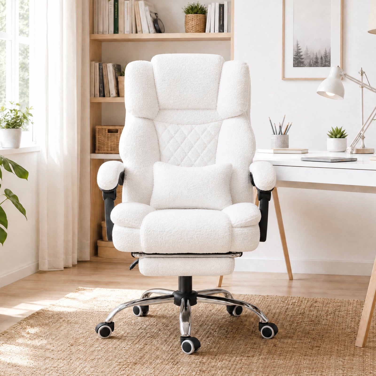 Cloudrest Pro Executive Big and Tall Office Chair with Linkage Armrests 90°-145° CH1001