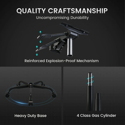 GTPLAYER Gaming Chair with Pocket Spring Cushion & Footrest GT905