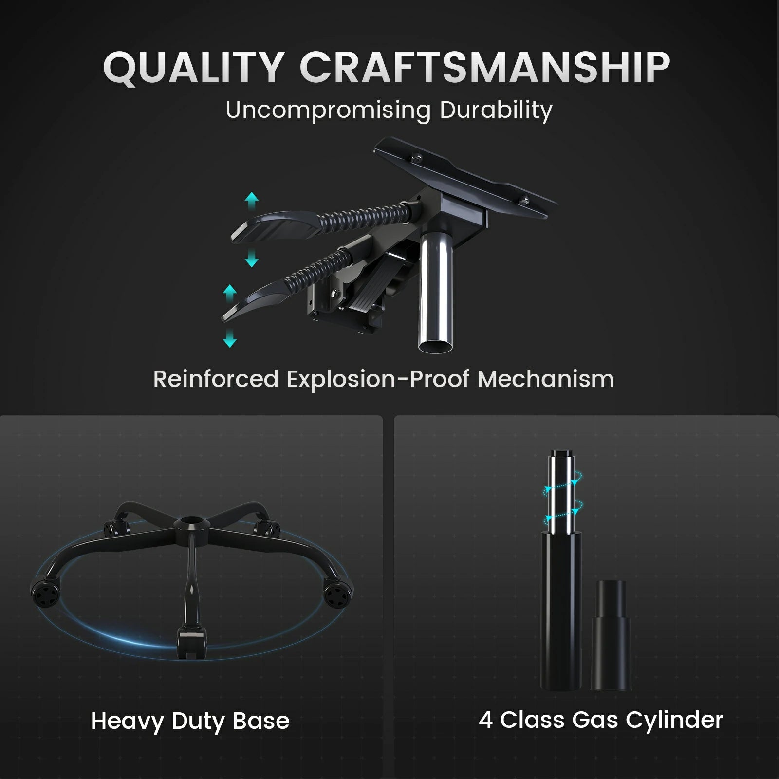 GTRACING Gaming Chair with Racing Style RGB LED Lights GT905-RGB