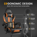 GTPLAYER Gaming Chair with Pocket Spring Cushion & Footrest GT905