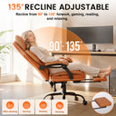 COMHOMA® Big and Tall Ergonomic Office Chair with Linkage Armrest & Wide Seat