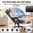 COMHOMA® Big and Tall Ergonomic Office Chair with Linkage Armrest & Wide Seat