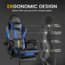 GTPLAYER Gaming Chair with Pocket Spring Cushion & Footrest GT905