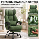 COMHOMA® Big and Tall Ergonomic Office Chair with Linkage Armrest & Wide Seat