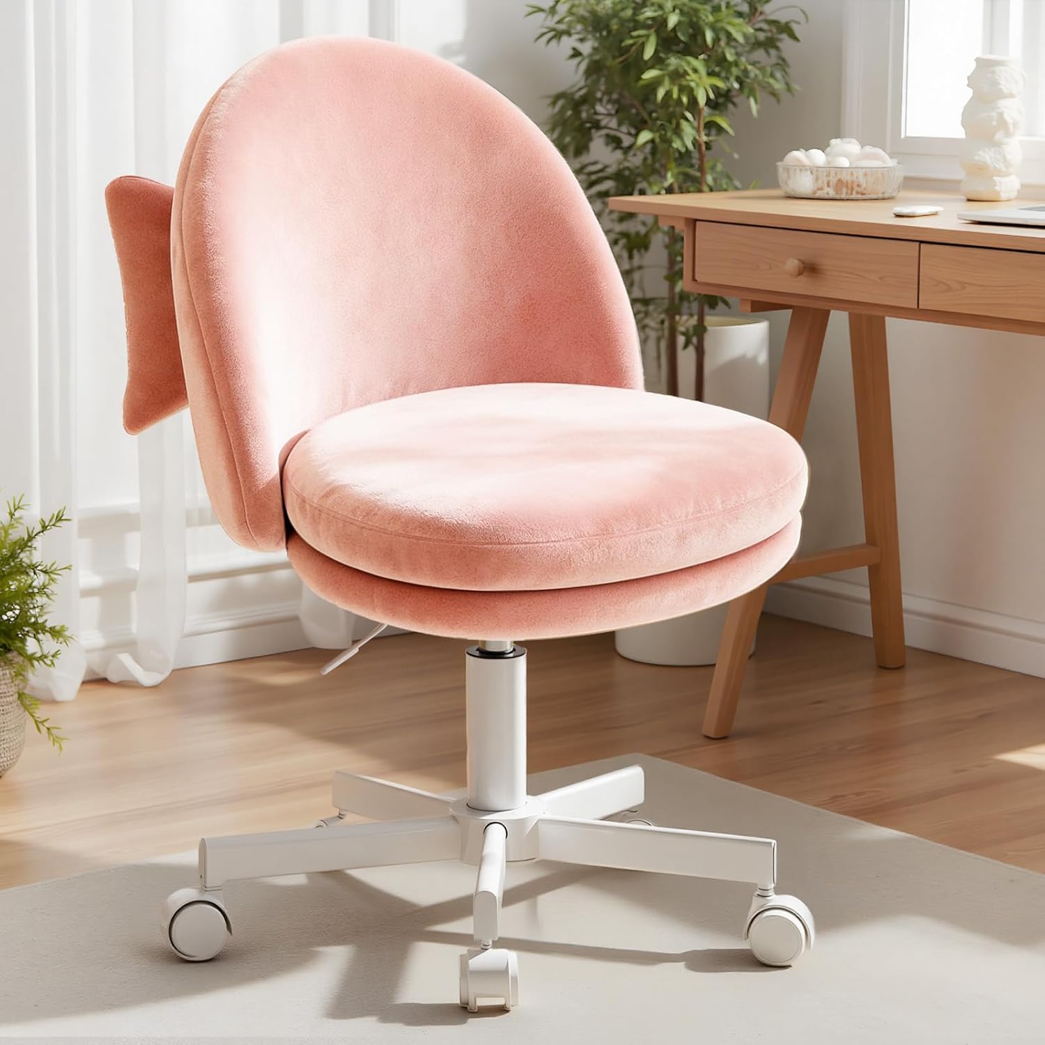 VINGLI Modern Multifunctional Criss Cross Chair For Office/Vanity/Kitchen CH710