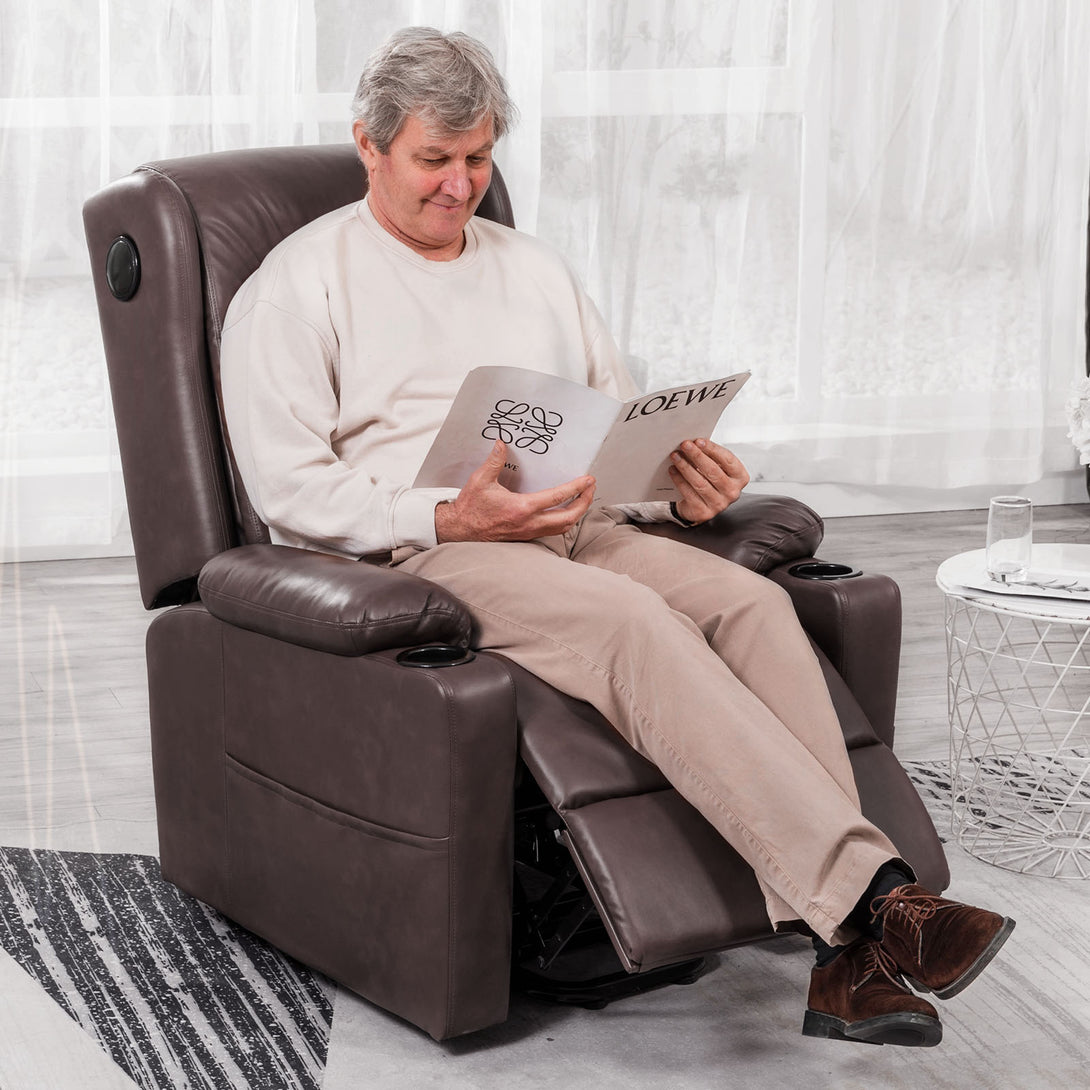 COMHOMA Power Lift Recliner Chair with Bluetooth Speakers-GB-MPLR-02