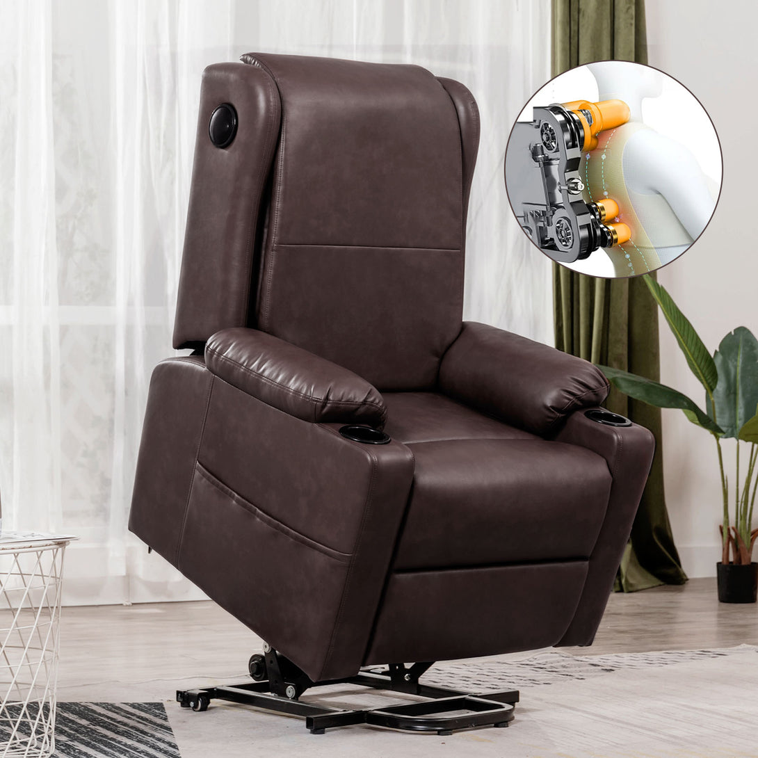 COMHOMA Power Lift Recliner Chair with Bluetooth Speakers-GB-MPLR-02