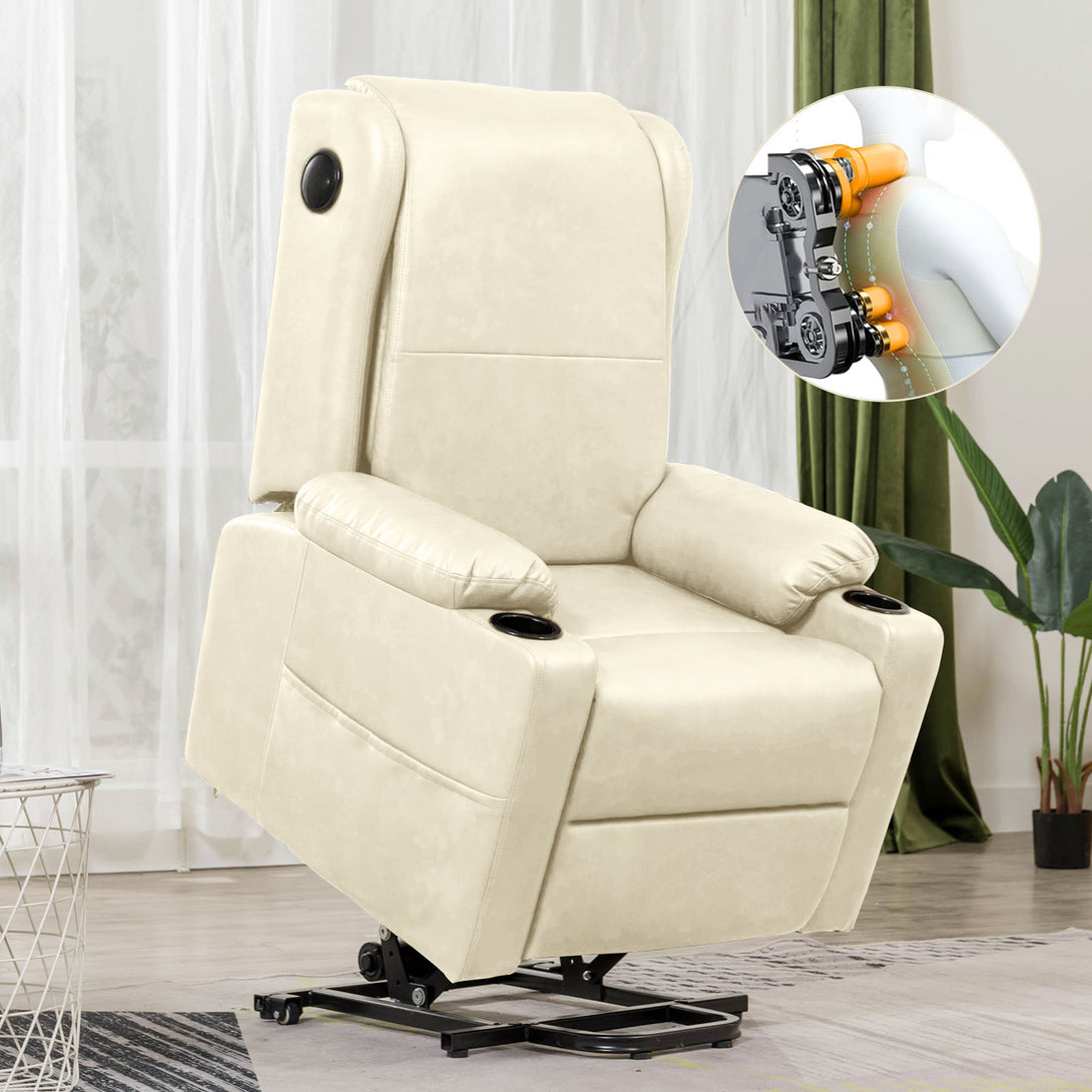 COMHOMA Power Lift Recliner Chair with Bluetooth Speakers-GB-MPLR-02