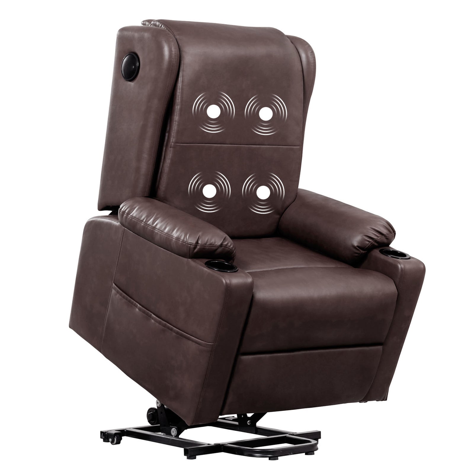 COMHOMA Power Lift S-Track Massage Recliner with Bluetooth Speakers GB-MPLR-02