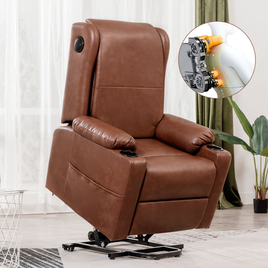 COMHOMA Power Lift Recliner Chair with Bluetooth Speakers-GB-MPLR-02