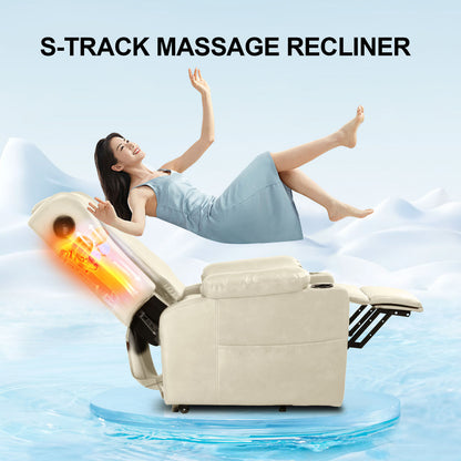 COMHOMA Power Lift S-Track Massage Recliner with Bluetooth Speakers GB-MPLR-02