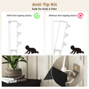 COMHOMA Shoe Storage Cabinet with 3  Flip Drawers