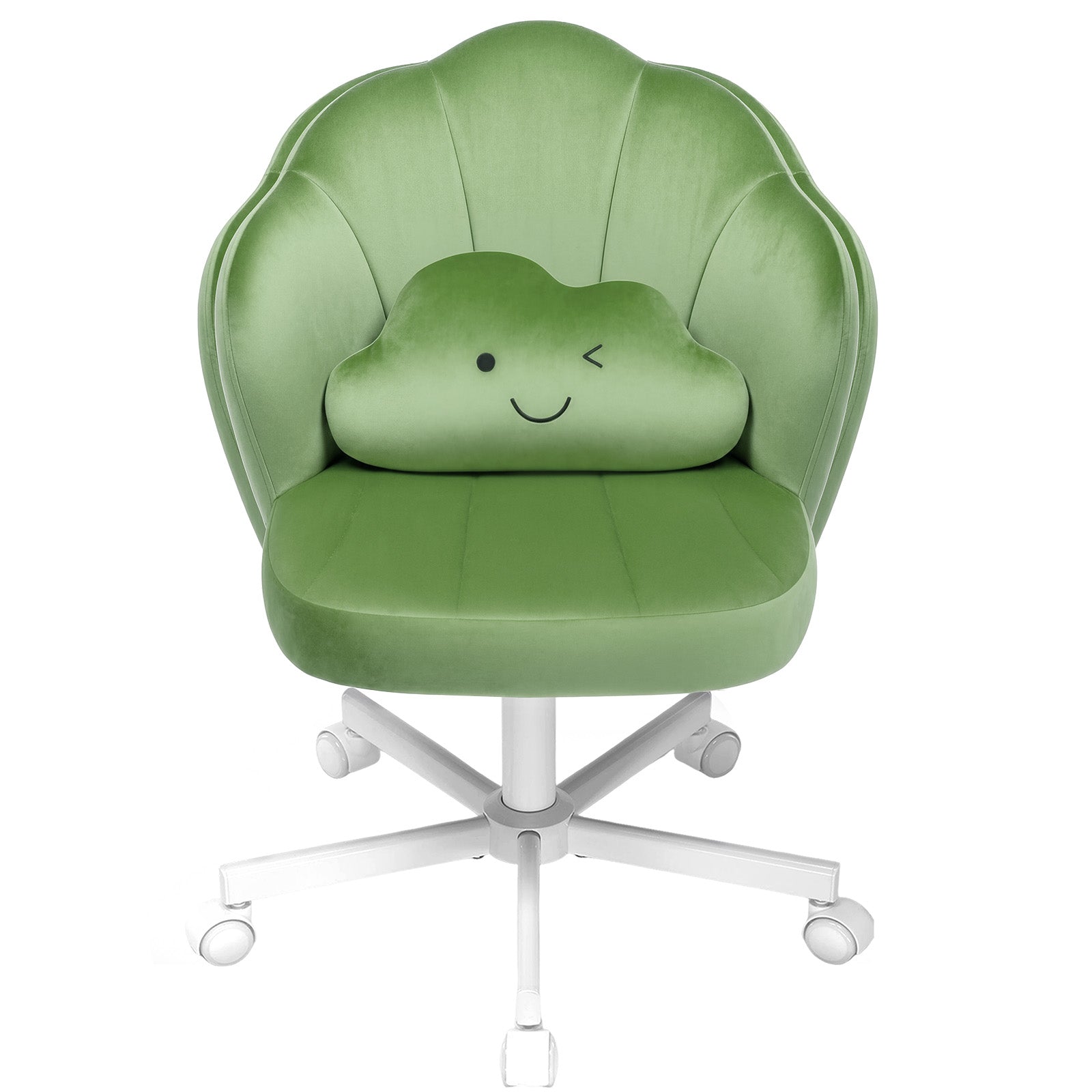 COMHOMA Petal Cute Vanity Chair, Height Adjustable CH718