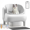 COMHOMA® Self Cleaning | Open Top Cat Automatic Litter Box, APP Control and Weight Monitoring