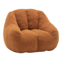 Comfy Bean Bag Chair with Memory Foam Filler – Tufted Soft Stuffed Bean Bag Sofa for Dorm, Apartment, or Living Room – Yellow